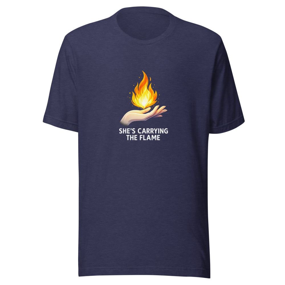 She's Carrying The Flame Tee - Image 5