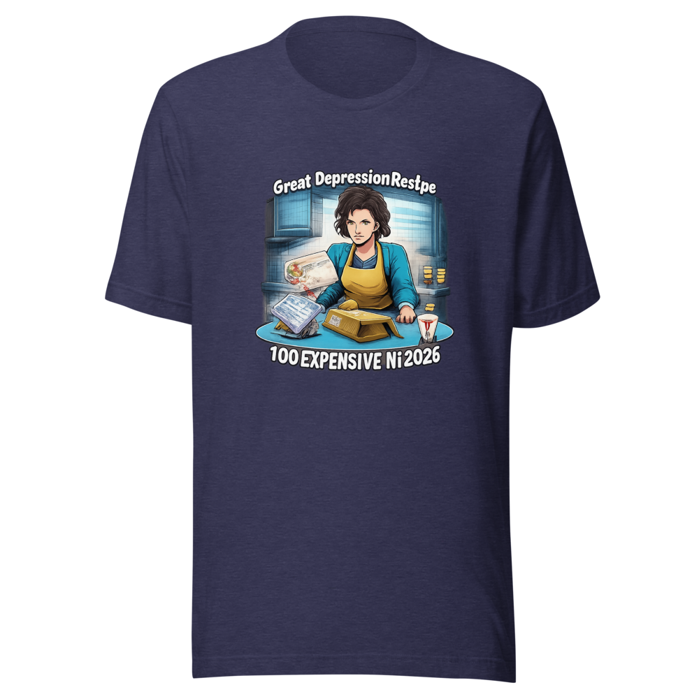 Great Depression Recipe Too Expensive T-Shirt - Image 5