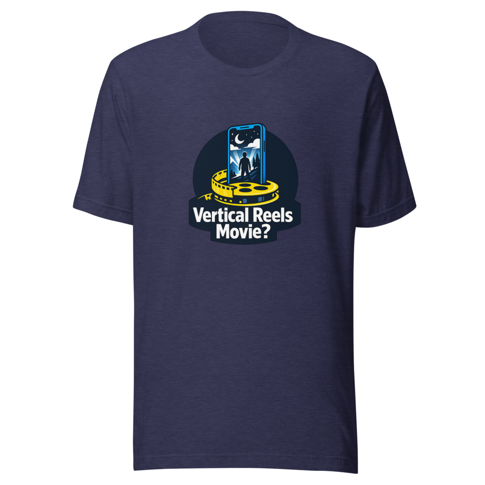 Vertical Reels Movie Framing Tee - Image 5