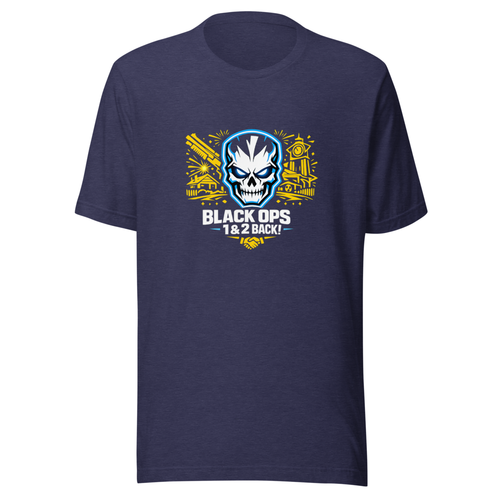 Black Ops 1 & 2 PlayStation Port Release Tee - Image 5