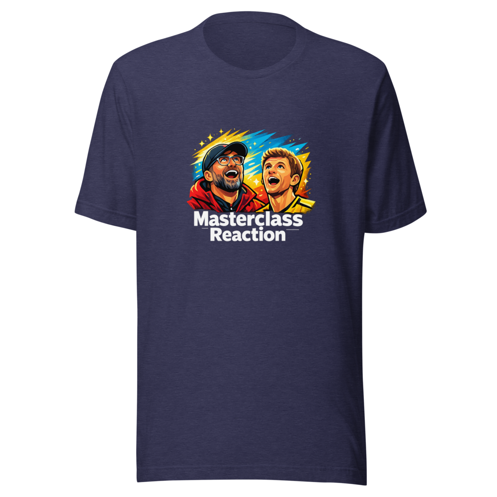 Klopp & Muller React to Messi Masterclass Tee - Image 5