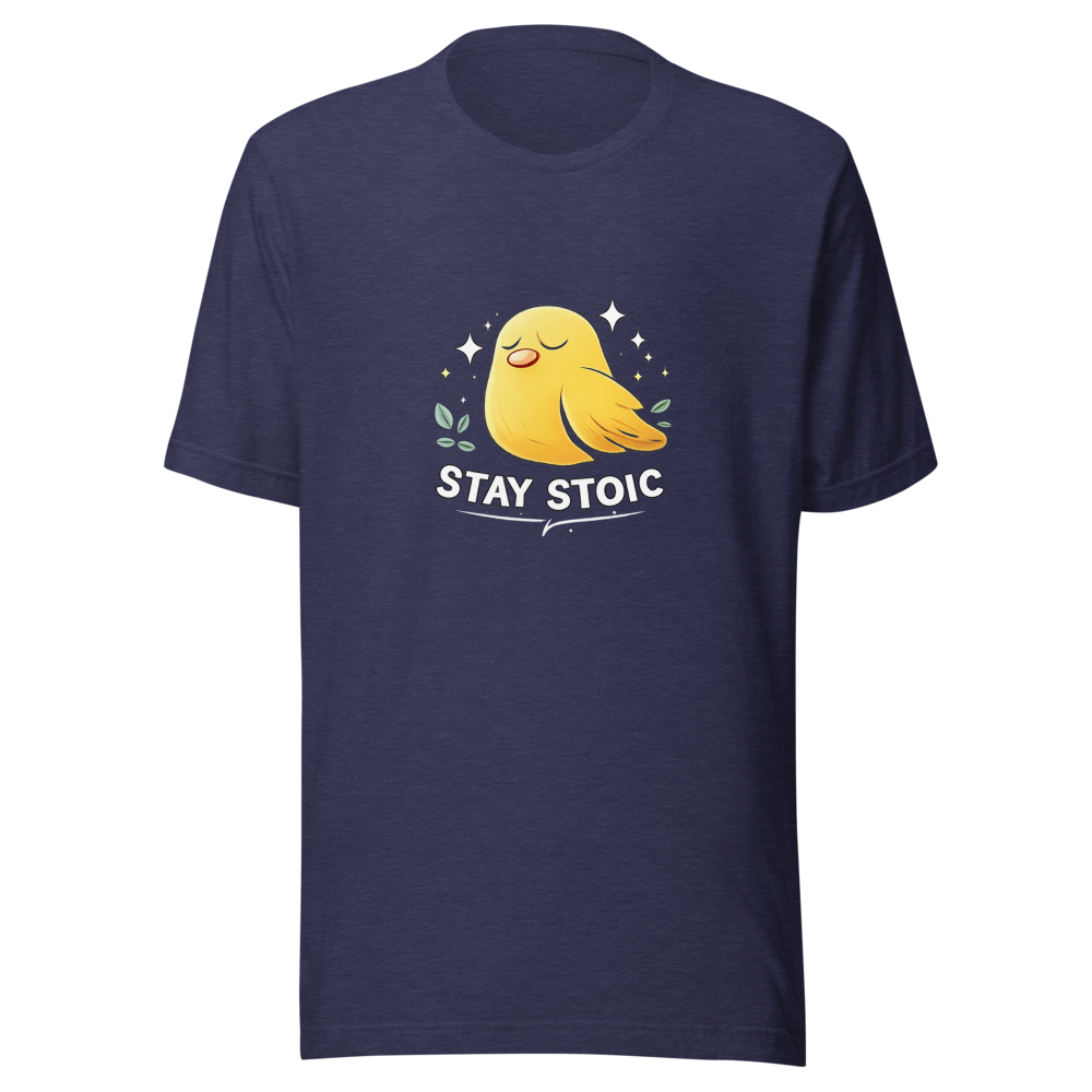 Stoic Bird T-Shirt: Stay Calm & Carry On - Image 5
