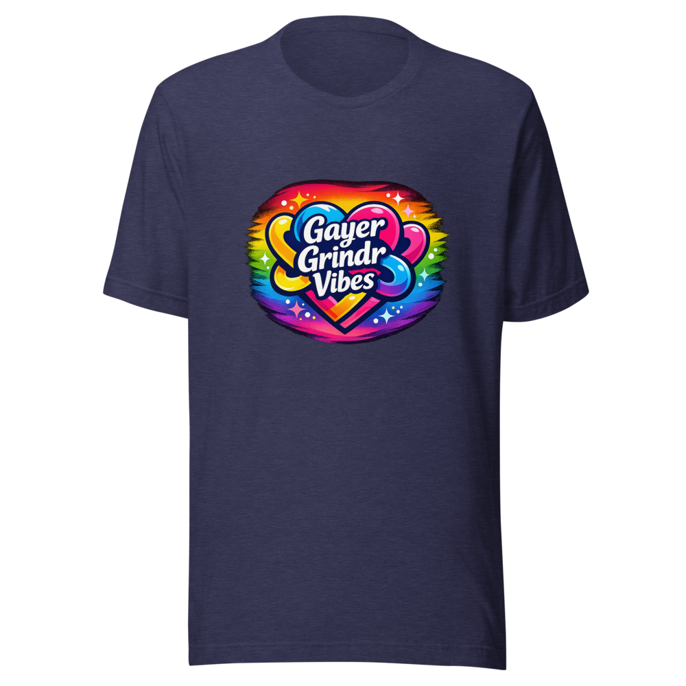 Gayer Grindr Vibes T-Shirt - Image 5