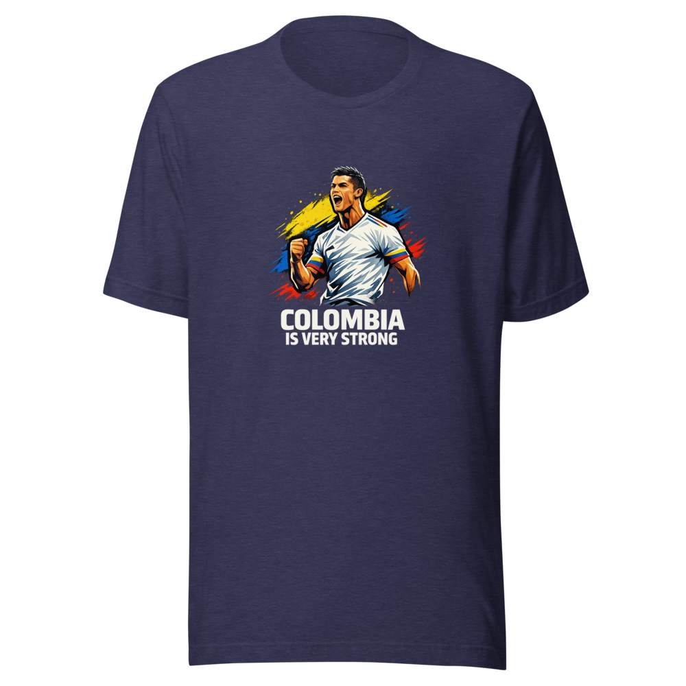 Ronaldo Praises Colombia: "Very Strong" Tee - Image 5