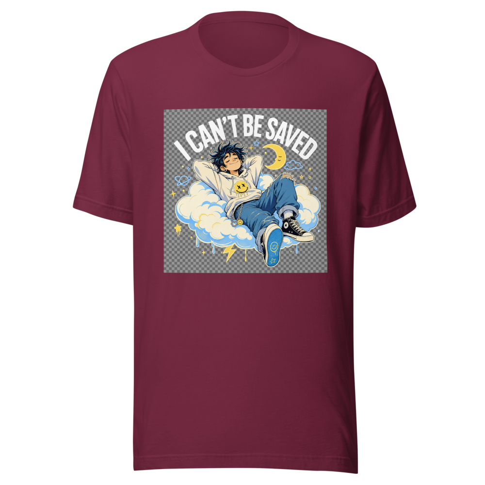 Can't Be Saved Unwashed Hair Vibe Tee - Image 6
