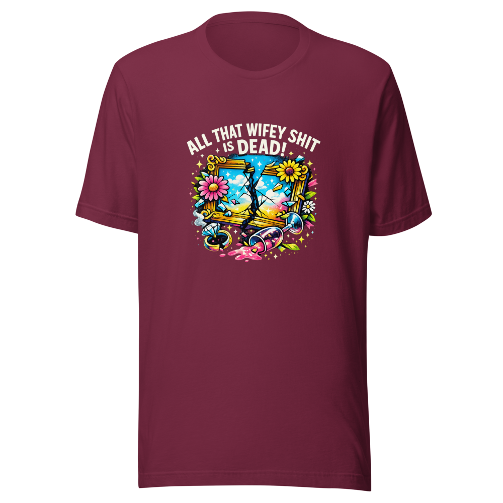 Wifey Vibes Are Over Tee - Image 6