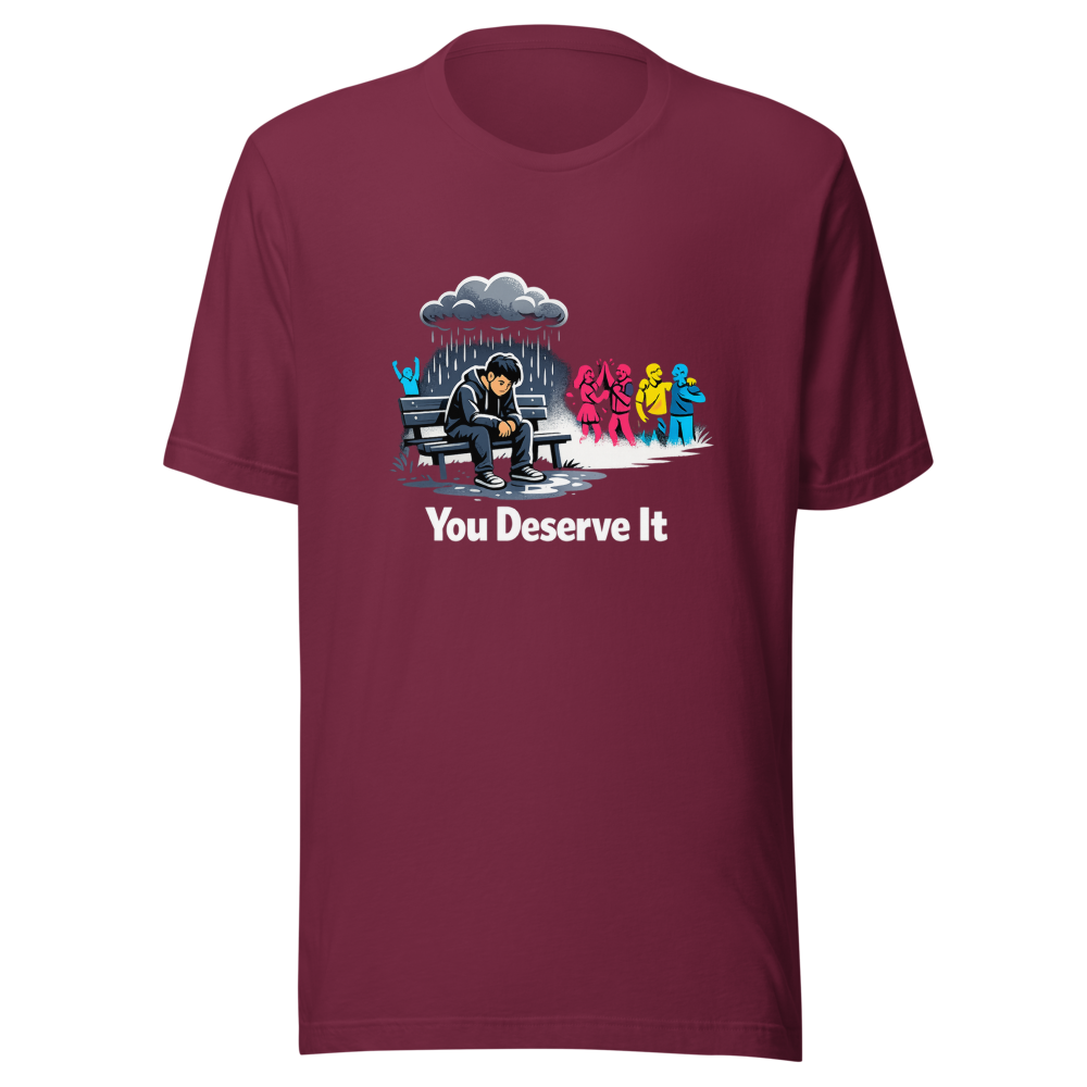 Male Loneliness Epidemic? You Deserve It Tee - Image 6