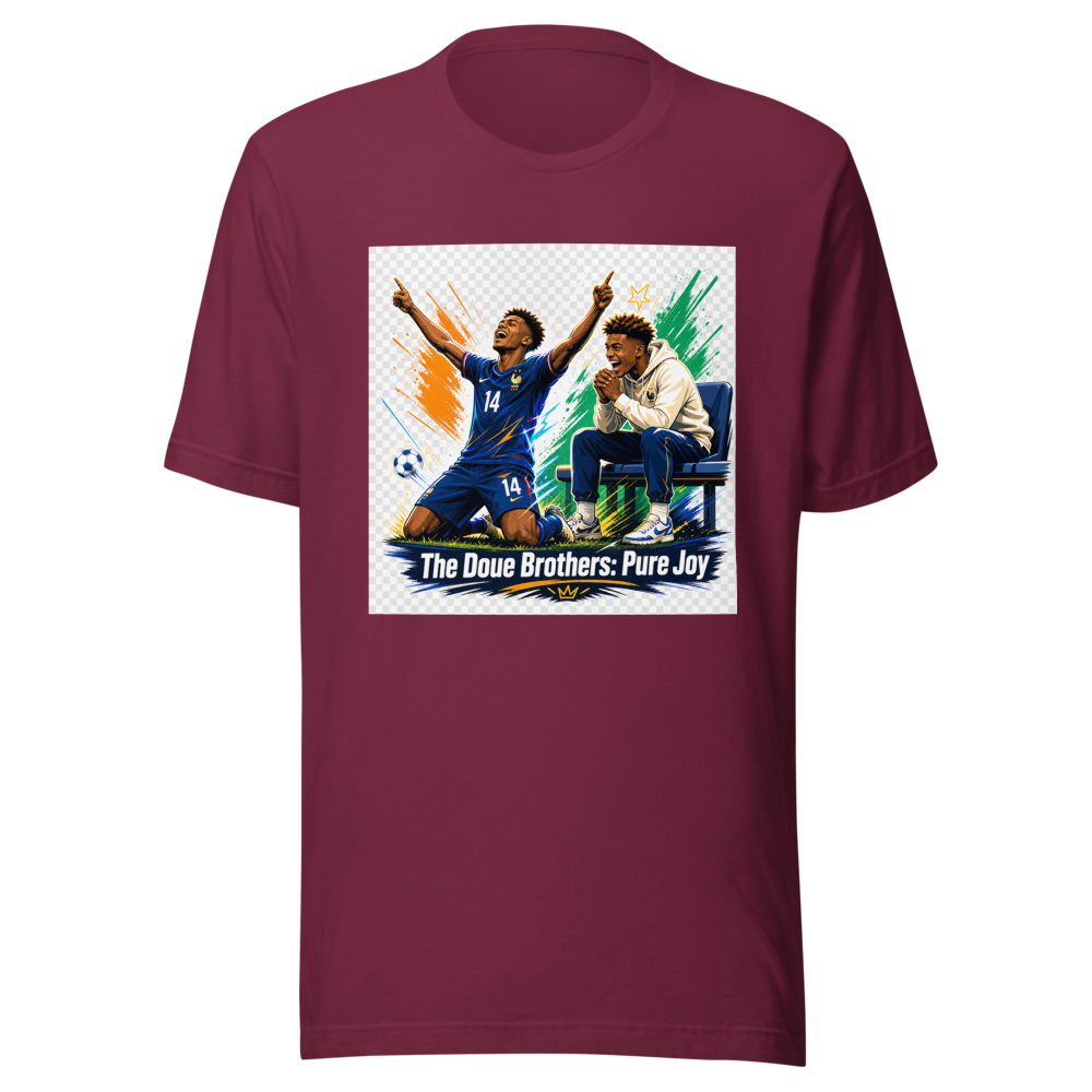 Doue Brothers Ivory Coast Goal Celebration T-Shirt - Image 6