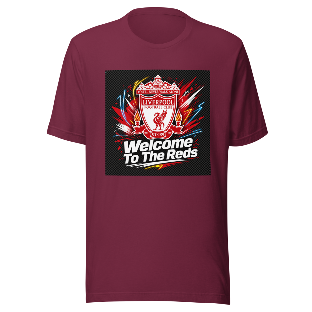 Welcome To The Reds Andoni T-Shirt | LFC Fan Gear - Image 6
