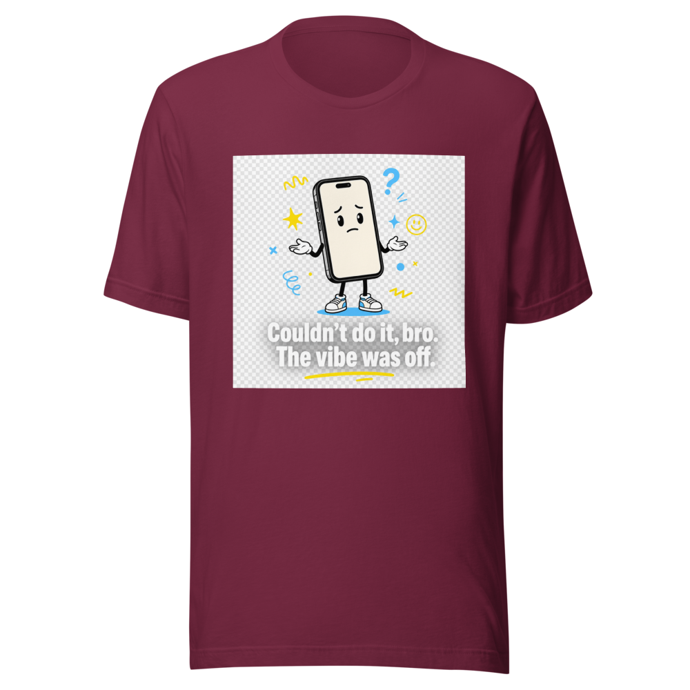iPhone Software Update Vibe Off T-Shirt - Image 6