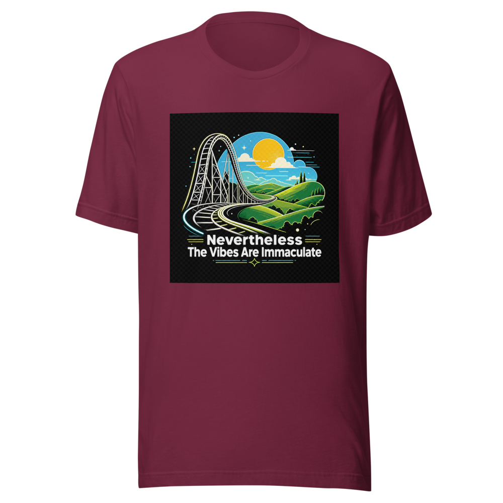 Nevertheless The Vibes Are Immaculate T-Shirt - Image 6