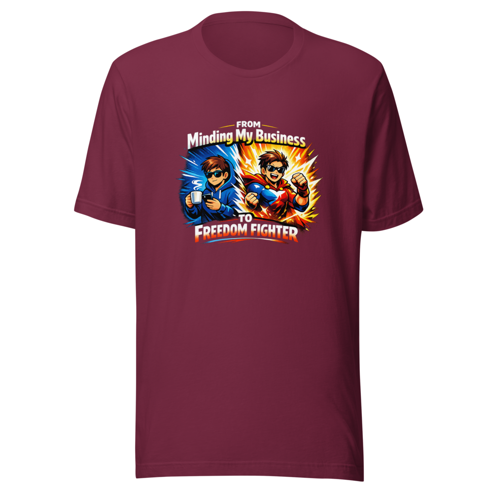 Freedom Fighter Transformation Tee - Image 6