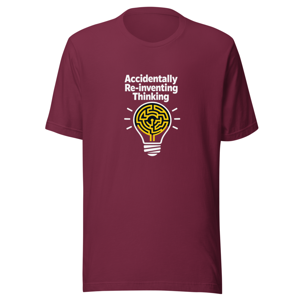 Accidental Genius: Re-Inventing Thinking T-Shirt - Image 6