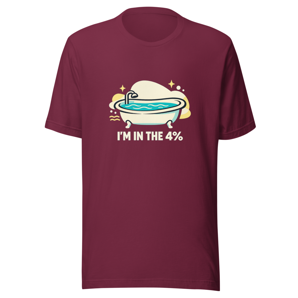 The 4% Bathtub Scene Club Tee - Image 6