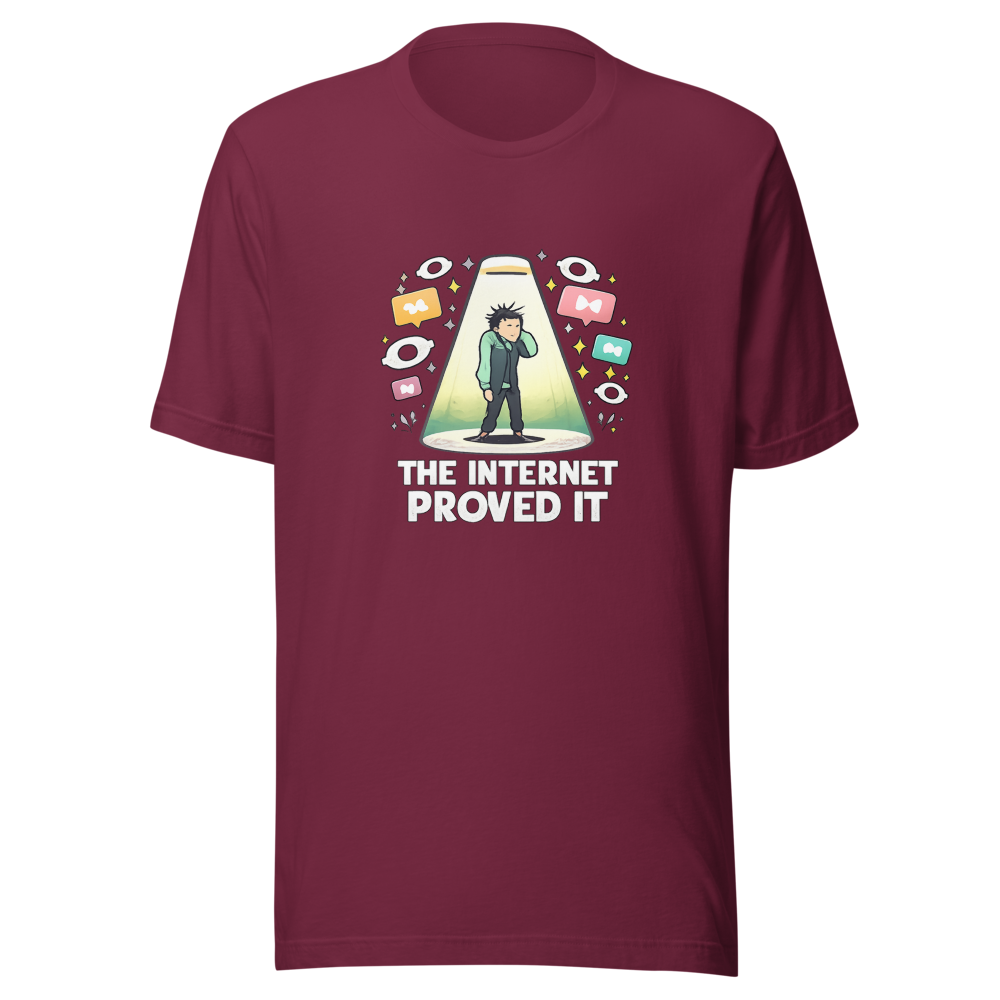 Internet Proved It: Public Scrutiny T-Shirt - Image 6