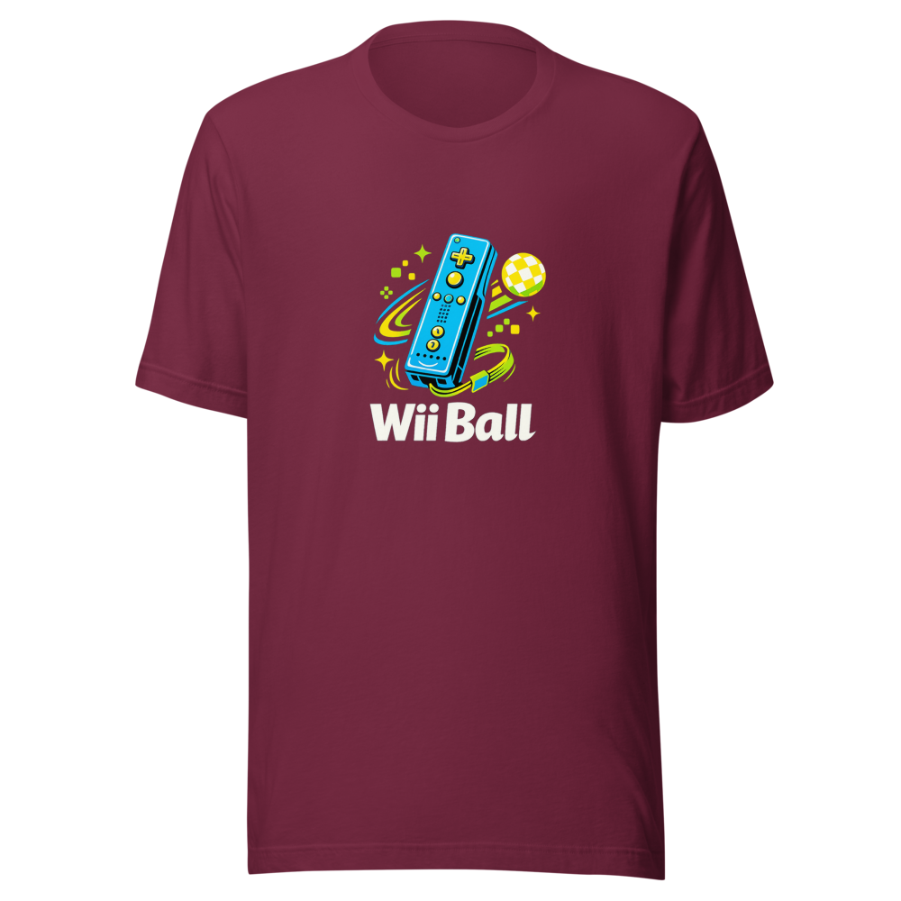 Wii Ball Vibes: The Ultimate Throwback Tee - Image 6