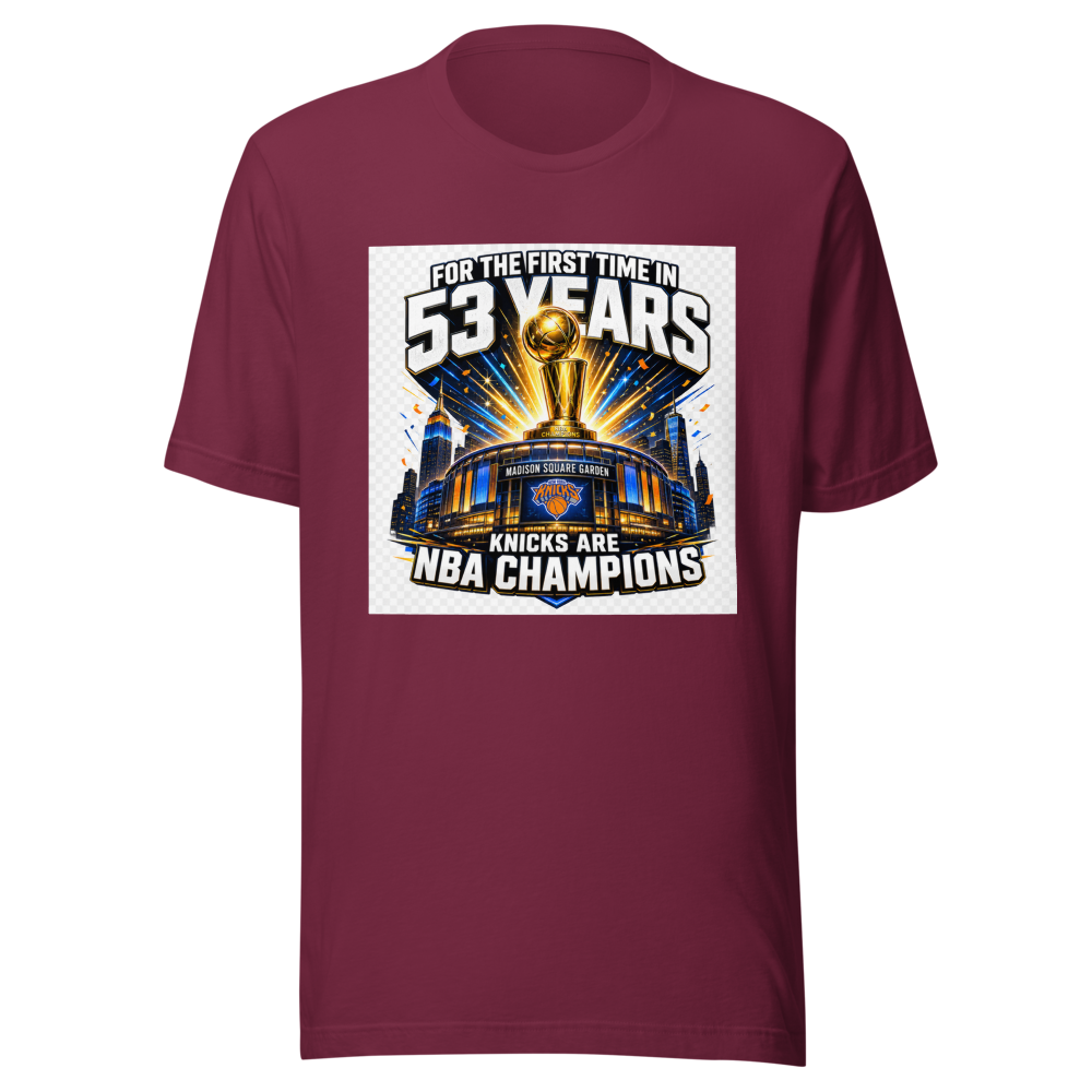 Knicks Finally Win NBA Championship Tee - Image 6