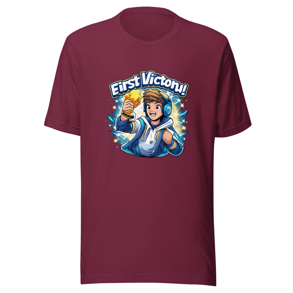 Level Up: First Victory Vibes Tee - Image 6