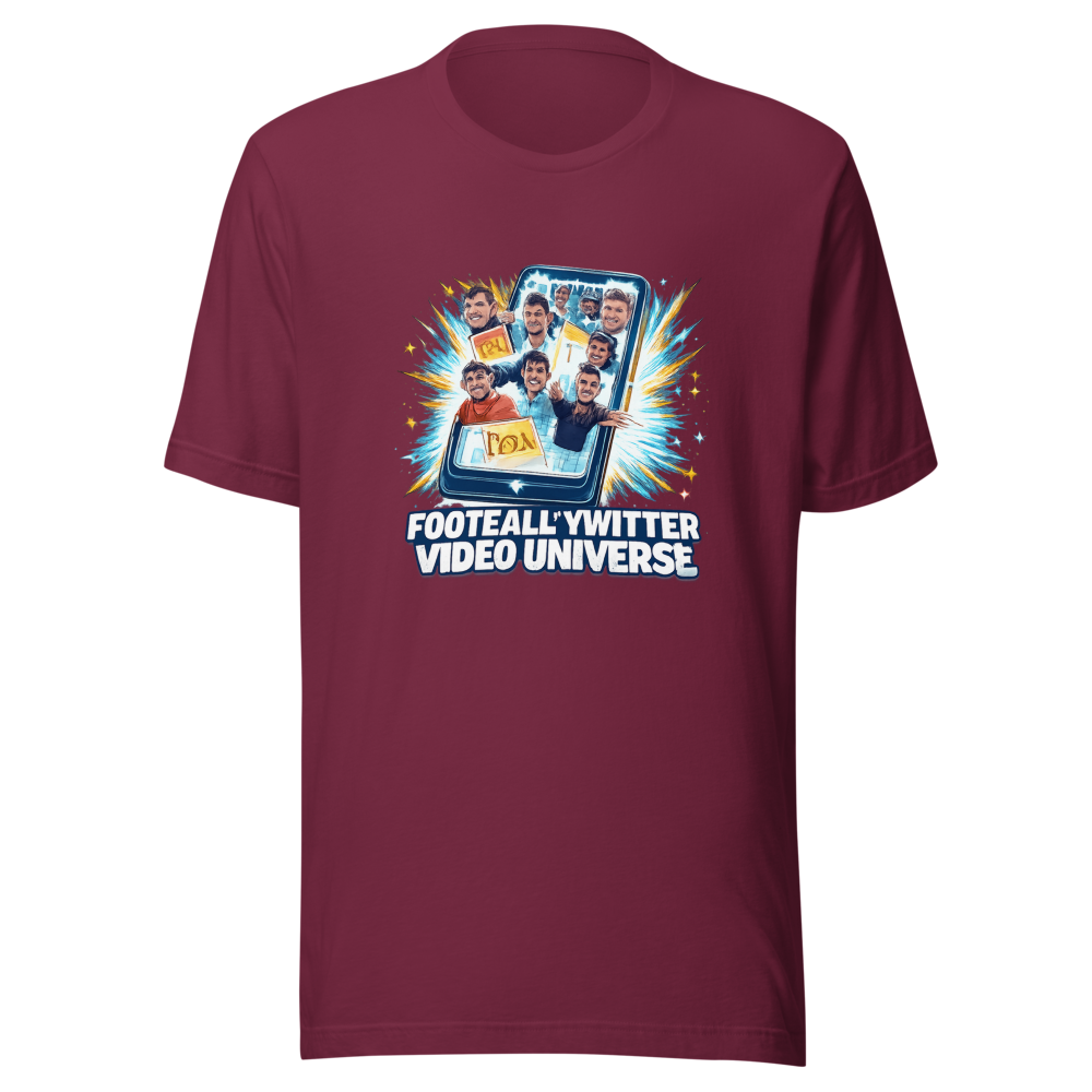 Football Twitter Video Universe Tee - Image 6