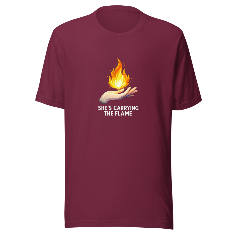 She's Carrying The Flame Tee - Image 6