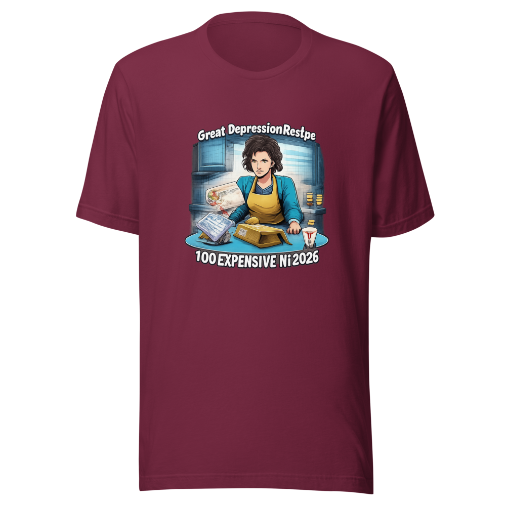 Great Depression Recipe Too Expensive T-Shirt - Image 6