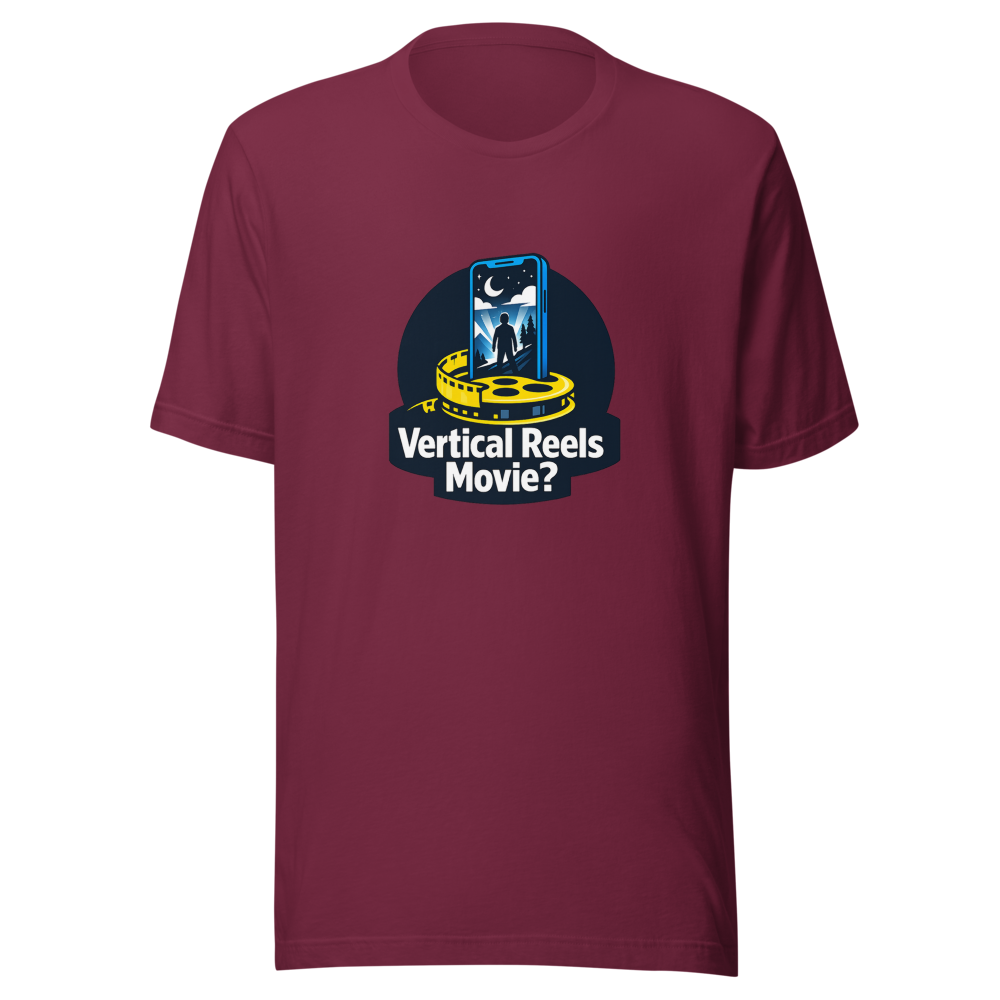 Vertical Reels Movie Framing Tee - Image 6