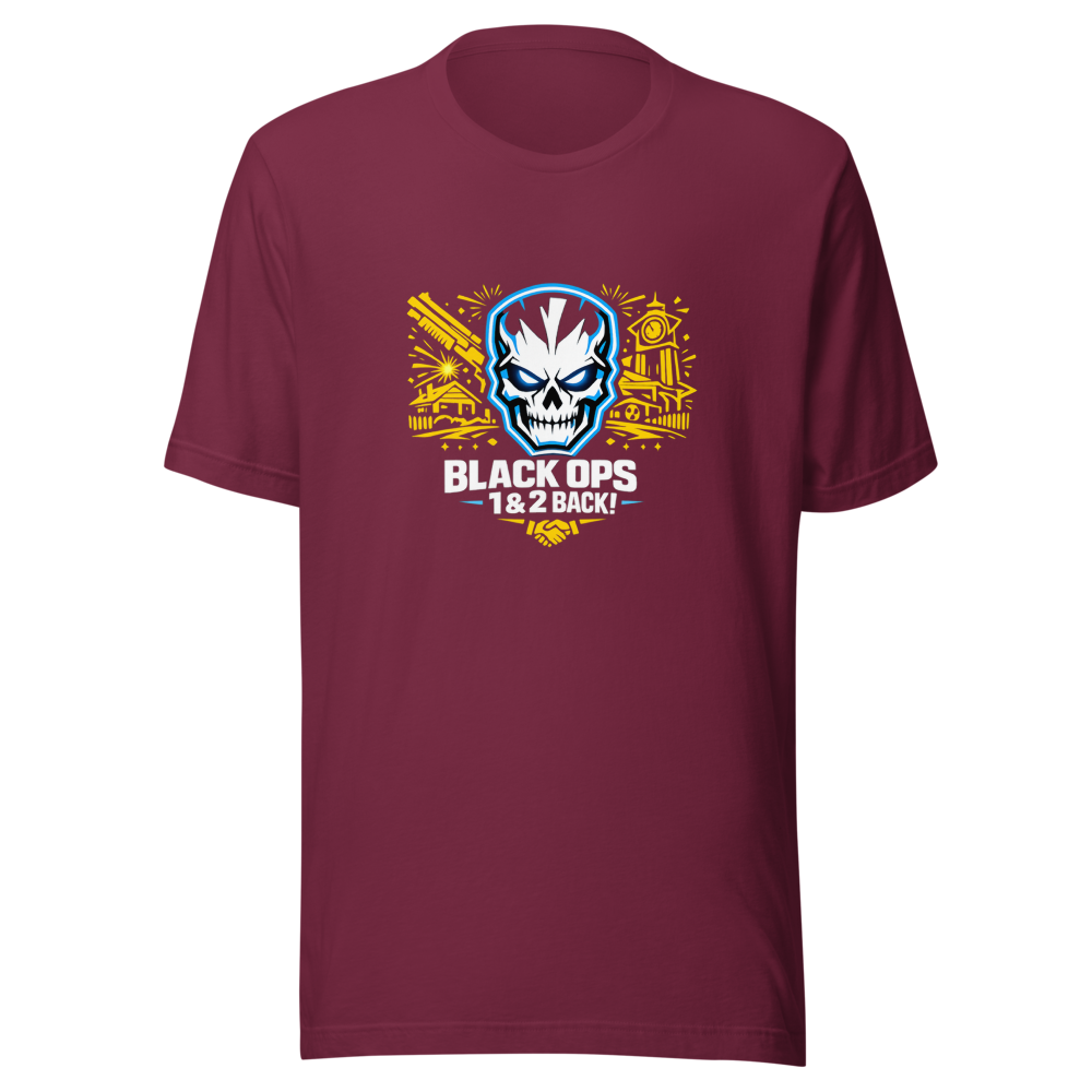 Black Ops 1 & 2 PlayStation Port Release Tee - Image 6