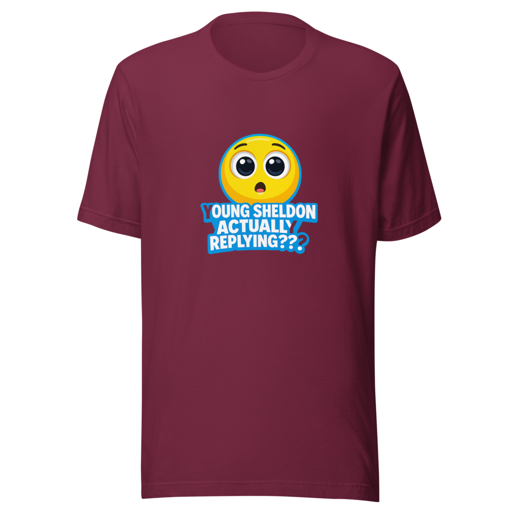 Young Sheldon Replies! Viral Tweet Tee - Image 6