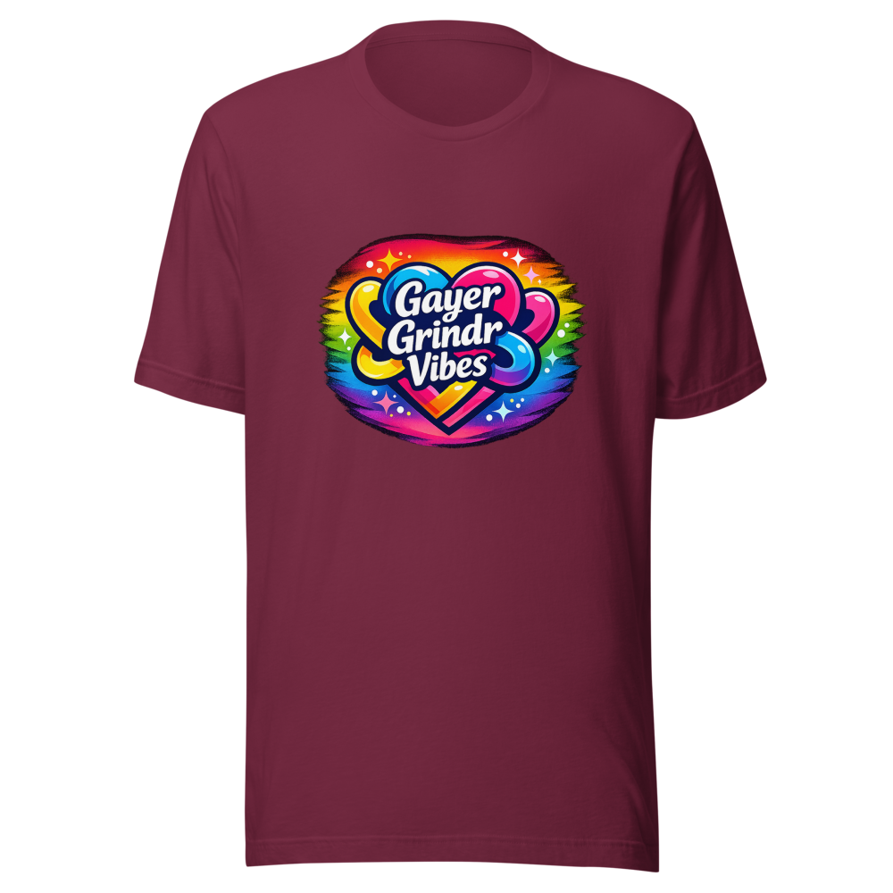 Gayer Grindr Vibes T-Shirt - Image 6
