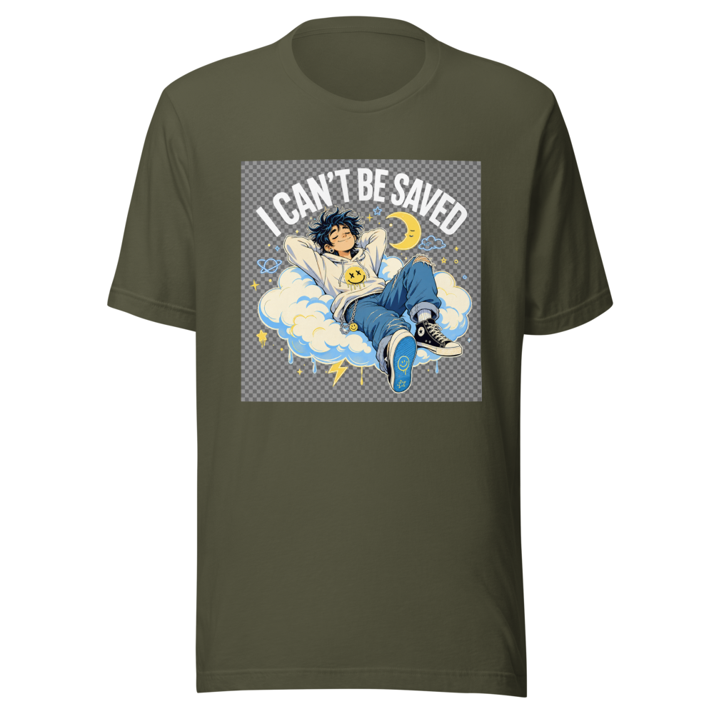 Can't Be Saved Unwashed Hair Vibe Tee - Image 10