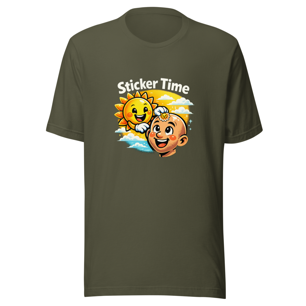 Bald Head Stickers - Funny Meme T-Shirt - Image 10