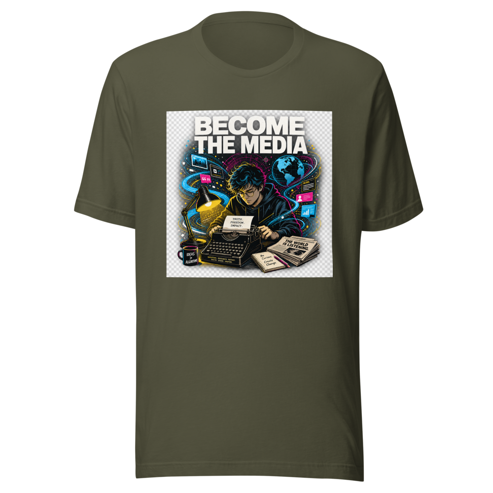 Become The Media Truth Seeker T-Shirt - Image 10