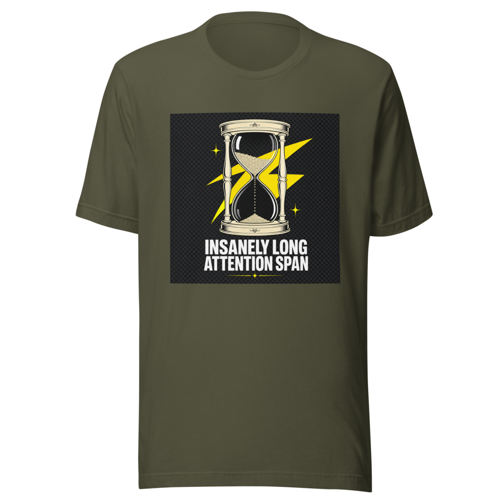 Long Attention Span TikTok Reels Meme Shirt - Image 10