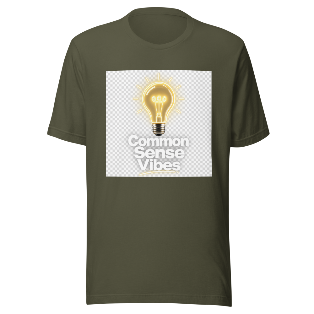 Elon Musk Common Sense Vibes T-Shirt - Image 10