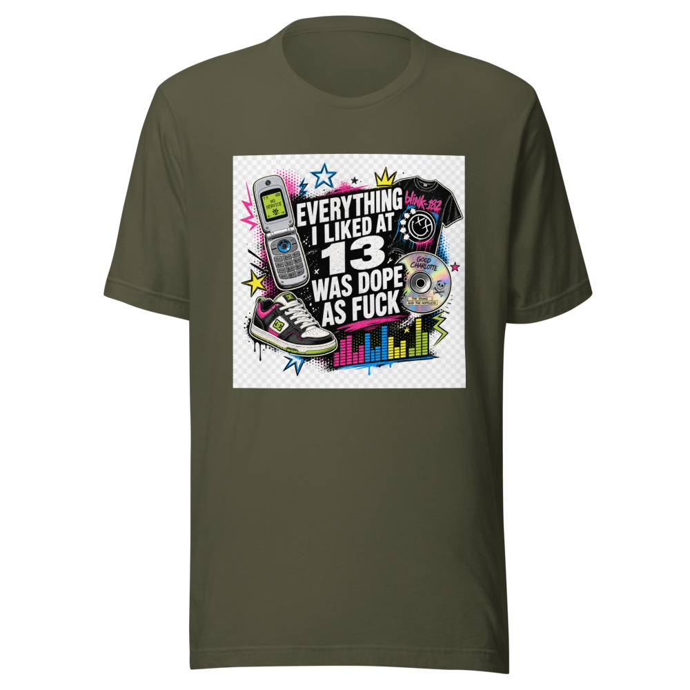 Everything You Loved As A Teen Was Awesome T-Shirt - Image 10