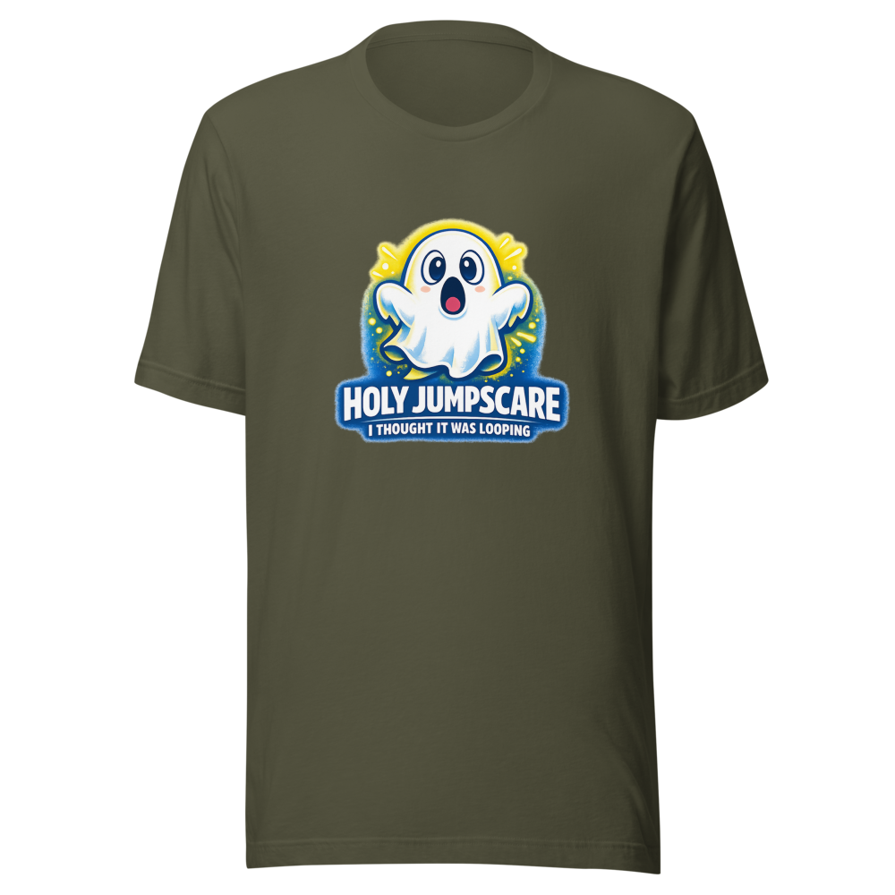 Holy Jumpscare Thought It Was Looping Tee - Image 10