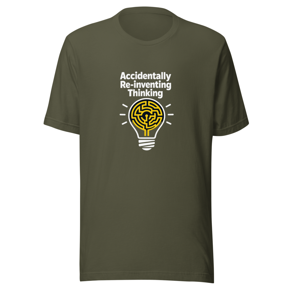 Accidental Genius: Re-Inventing Thinking T-Shirt - Image 10