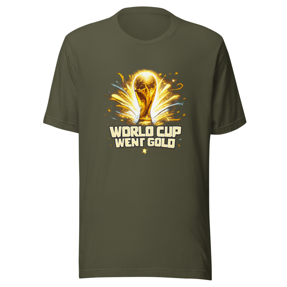 World Cup Went Gold Champion Tee - Image 10