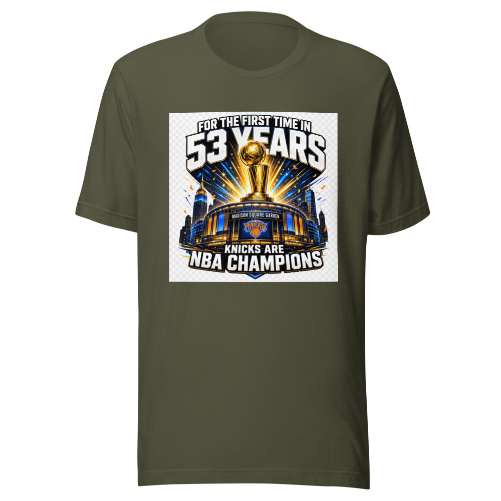 Knicks Finally Win NBA Championship Tee - Image 10