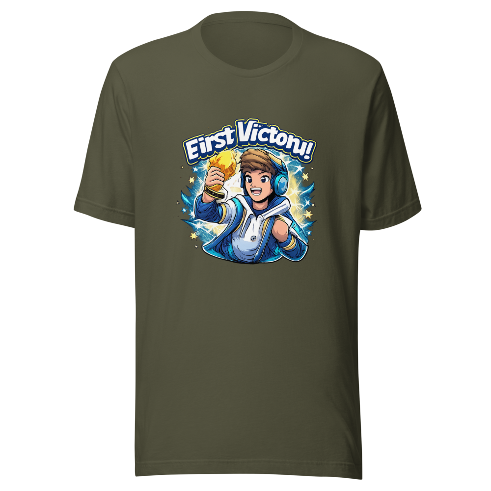 Level Up: First Victory Vibes Tee - Image 10
