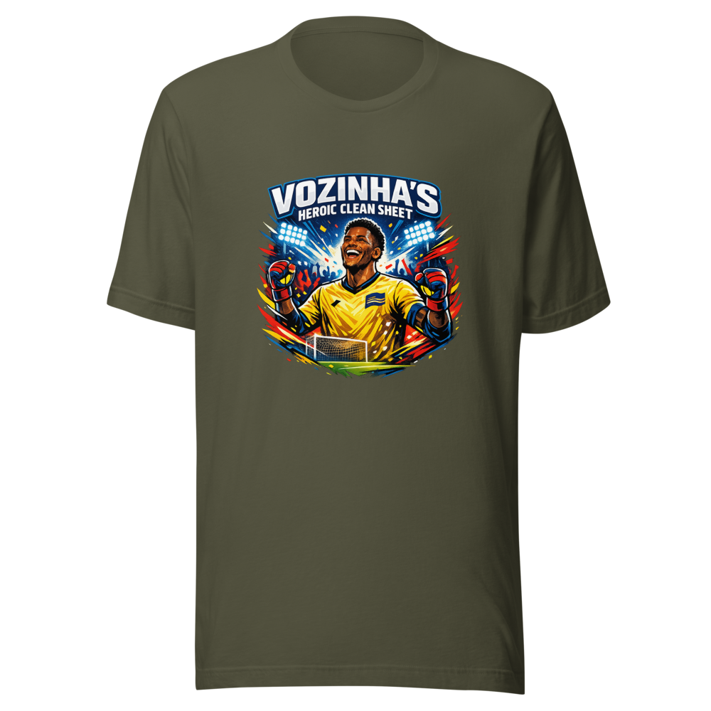 Vozinha's Heroic Clean Sheet T-Shirt - Image 10