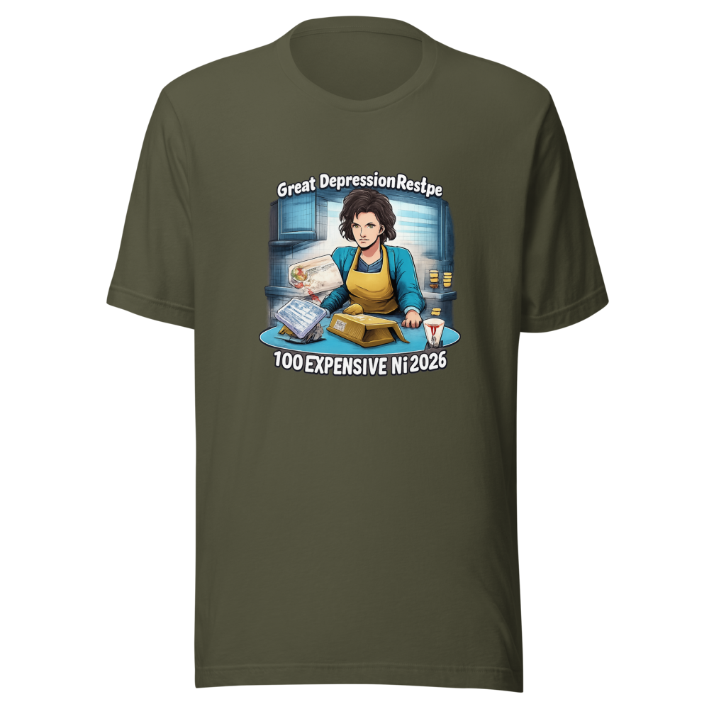 Great Depression Recipe Too Expensive T-Shirt - Image 10