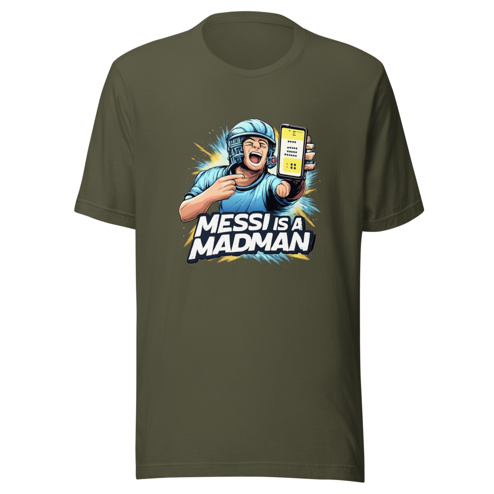 Haaland Calls Messi A Madman T-Shirt - Image 10