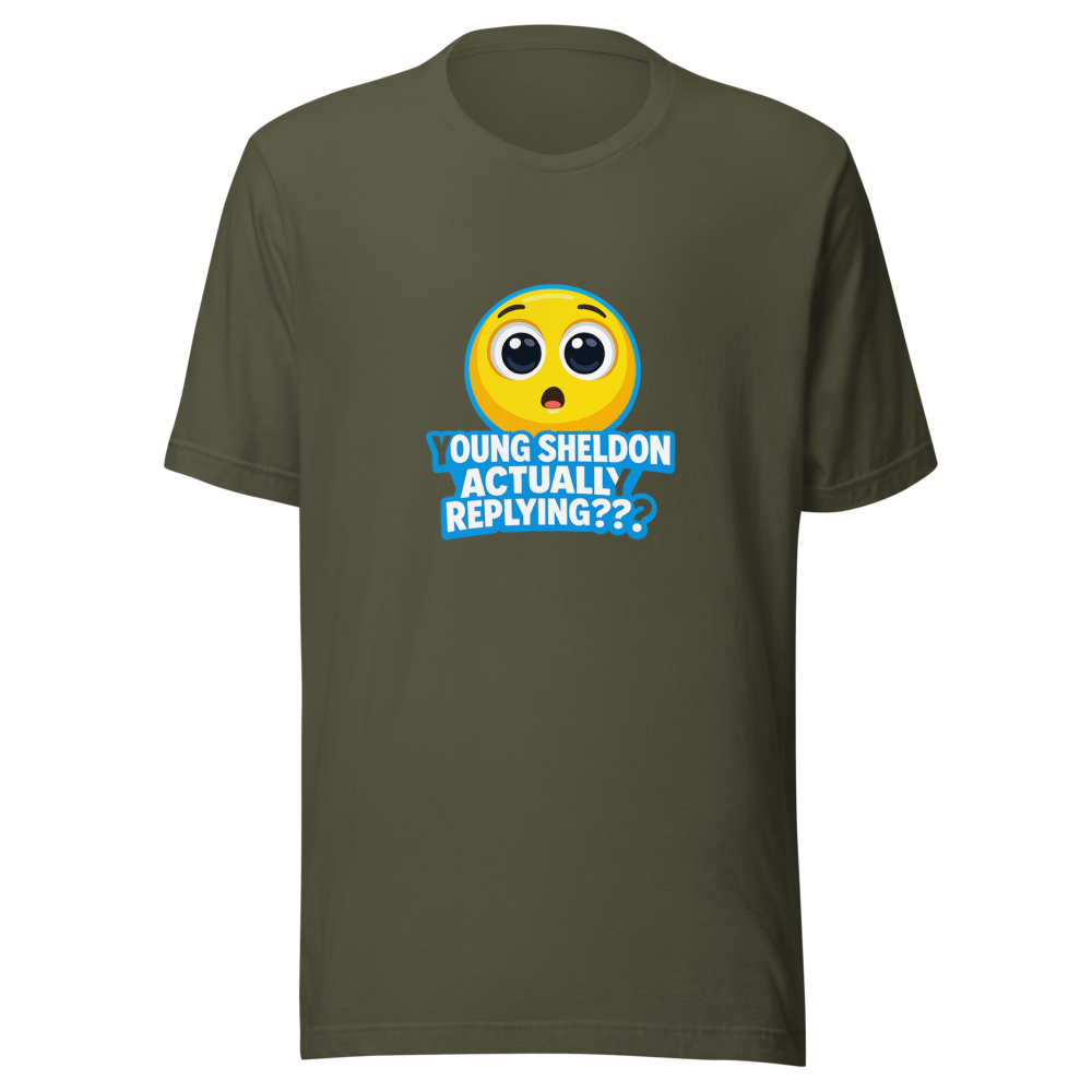 Young Sheldon Replies! Viral Tweet Tee - Image 10