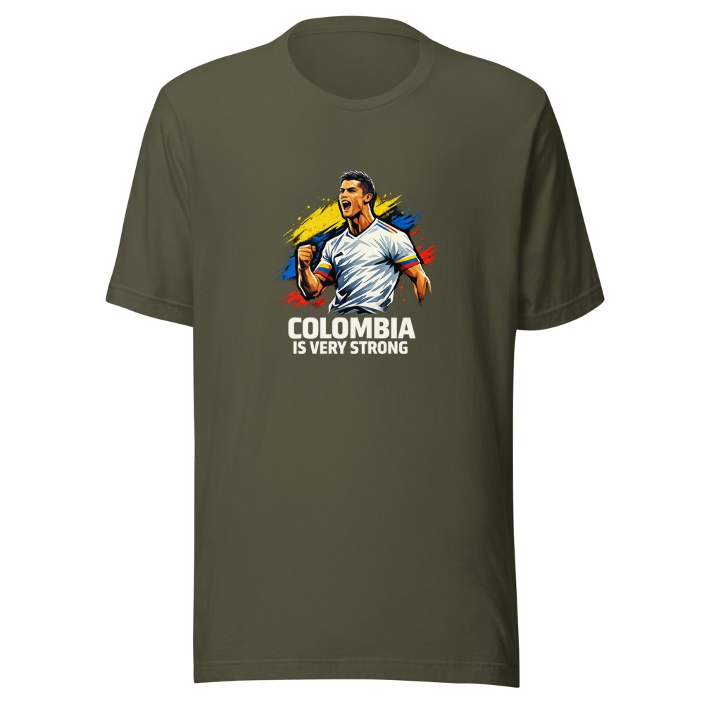 Ronaldo Praises Colombia: "Very Strong" Tee - Image 10