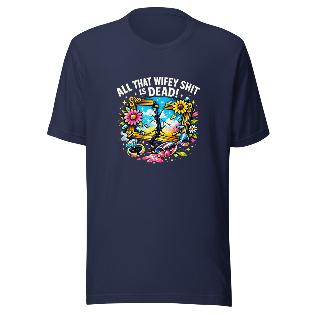 Wifey Vibes Are Over Tee - Image 4