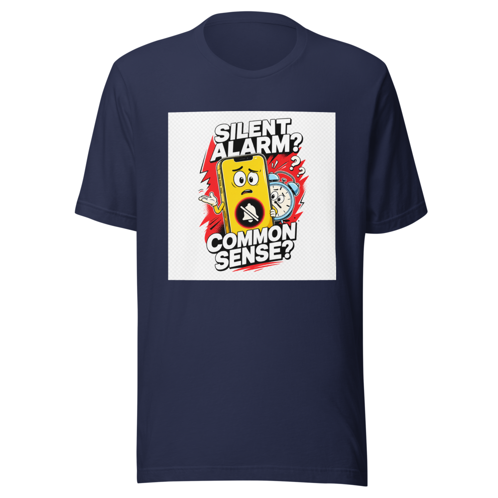 Silent Alarm? Apple's Common Sense Fail T-Shirt - Image 4