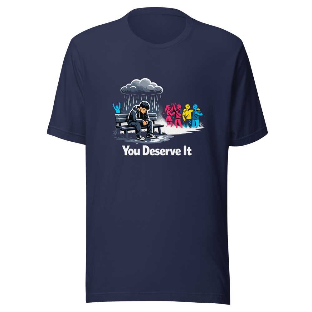 Male Loneliness Epidemic? You Deserve It Tee - Image 4