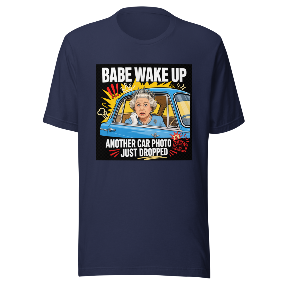 Iconic Figurehead Car Ride Meme T-Shirt - Image 4