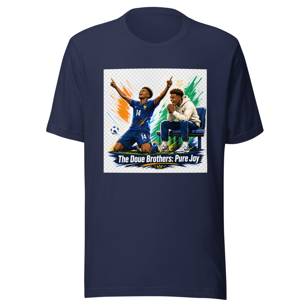 Doue Brothers Ivory Coast Goal Celebration T-Shirt - Image 4